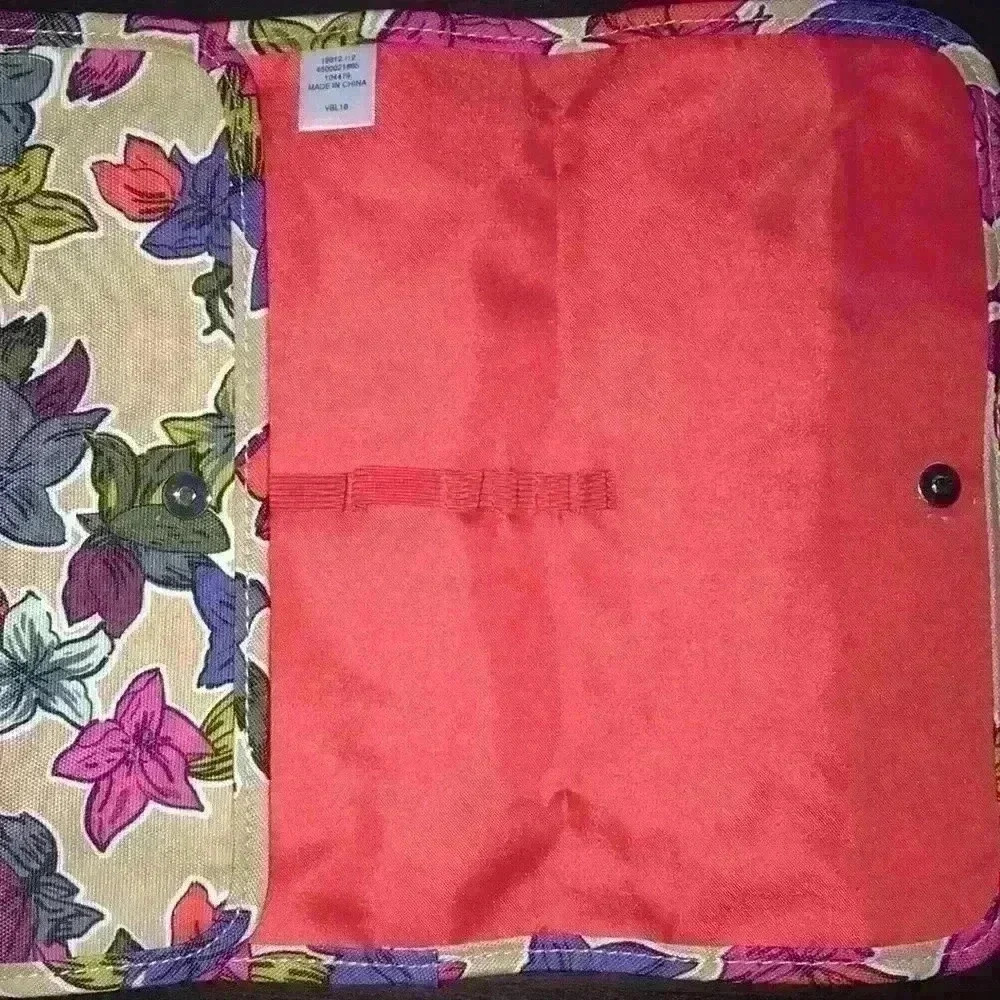 Vera Bradley Trifold Makeup Brush Holder - Picture 2 of 5